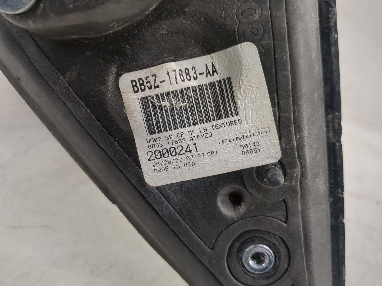 2011-2015 Ford Explorer Driver Side View Mirror - Left Door Mirror OEM Used - Oemusedautoparts1.com