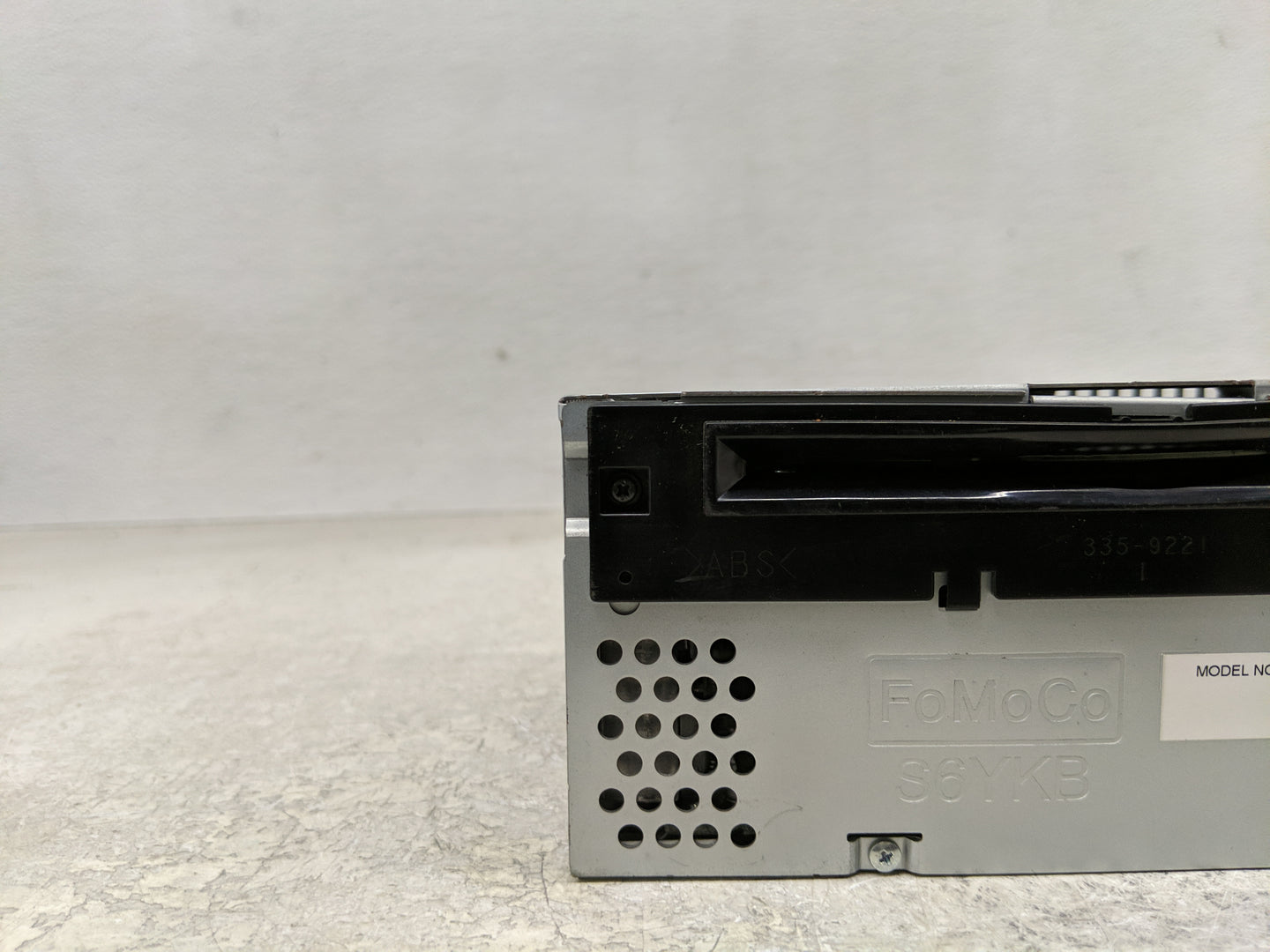 2014 Ford Explorer Radio AM FM Cd Player Receiver Replacement P/N:EB5T-19C107-CB Fits OEM Used Auto Parts - Oemusedautoparts