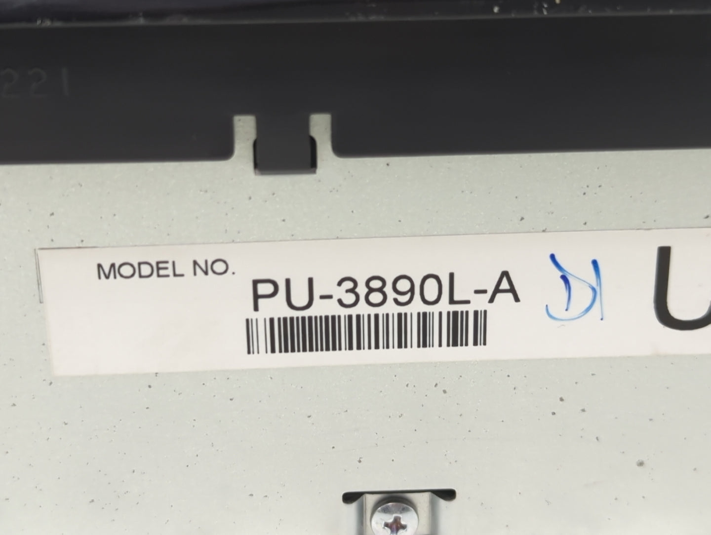 2014-2015 Ford Explorer Radio AM FM Cd Player Receiver Replacement P/N:PU-3890L-A Fits Fits 2014 2015 OEM Used Auto Parts - 