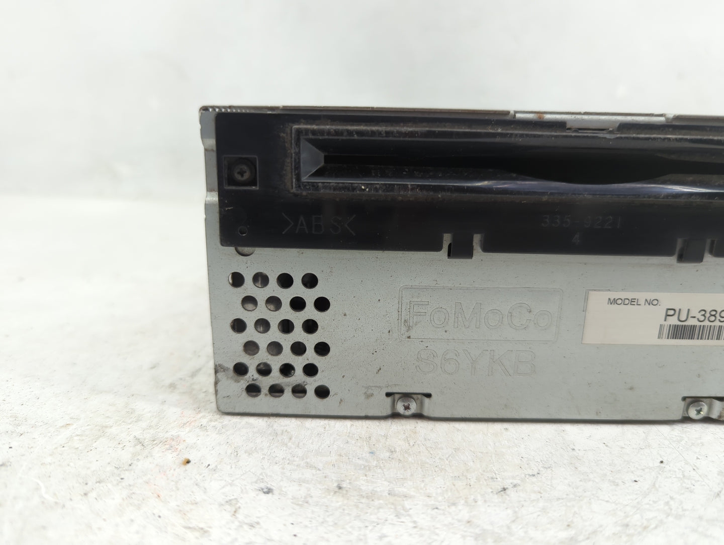 2014 Ford Explorer Radio AM FM Cd Player Receiver Replacement P/N:EB5T-19C107-BB Fits OEM Used Auto Parts - Oemusedautoparts