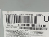 2014 Ford Explorer Radio AM FM Cd Player Receiver Replacement P/N:EB5T-19C107-BB Fits OEM Used Auto Parts - Oemusedautoparts
