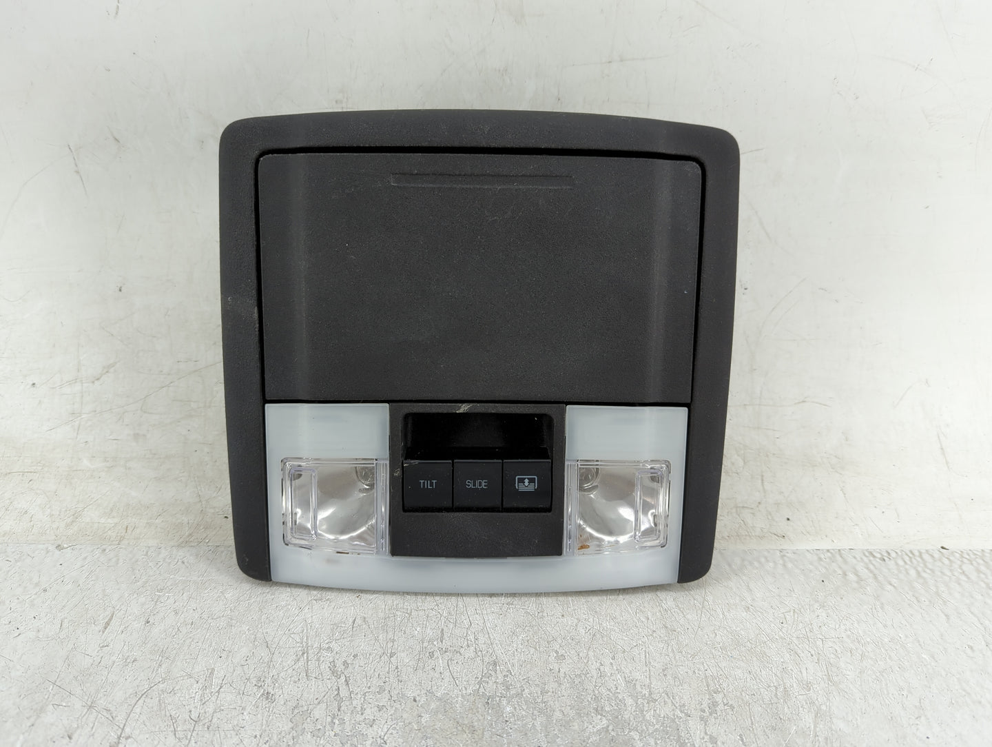 2011-2015 Ford Explorer Overhead Roof Console Black - Oemusedautoparts1.com
