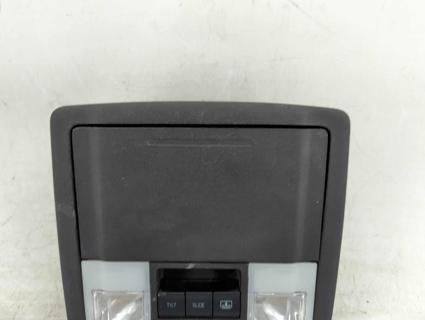 2011-2015 Ford Explorer Overhead Roof Console Black - Oemusedautoparts1.com