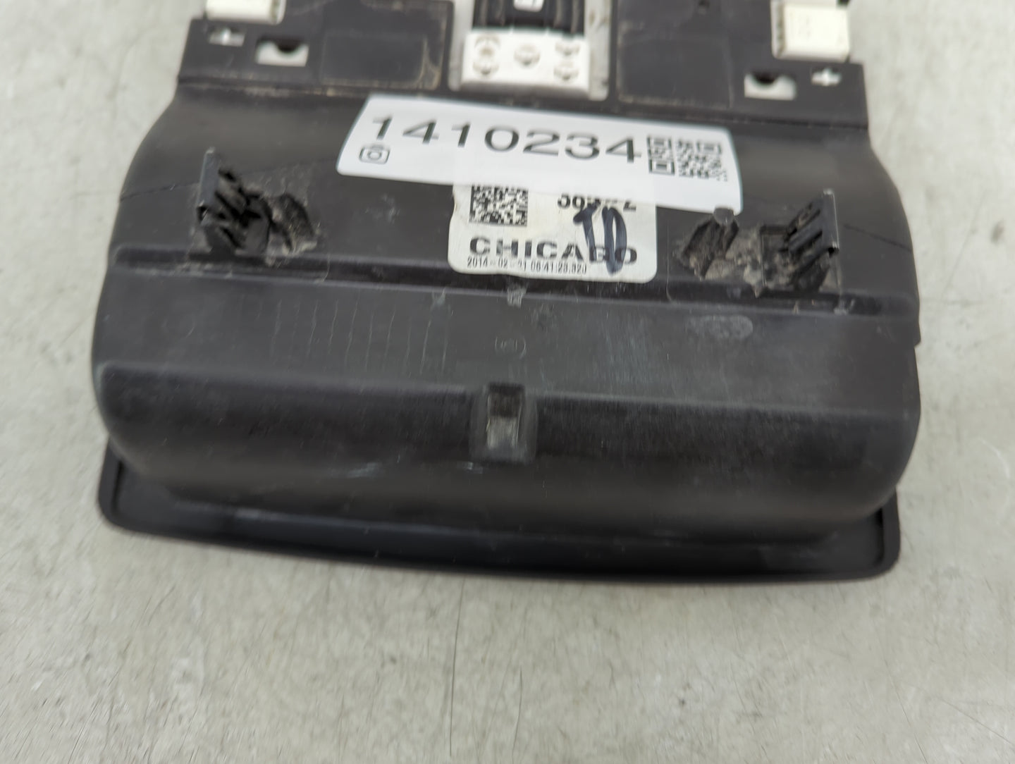 2011-2015 Ford Explorer Overhead Roof Console Black - Oemusedautoparts1.com
