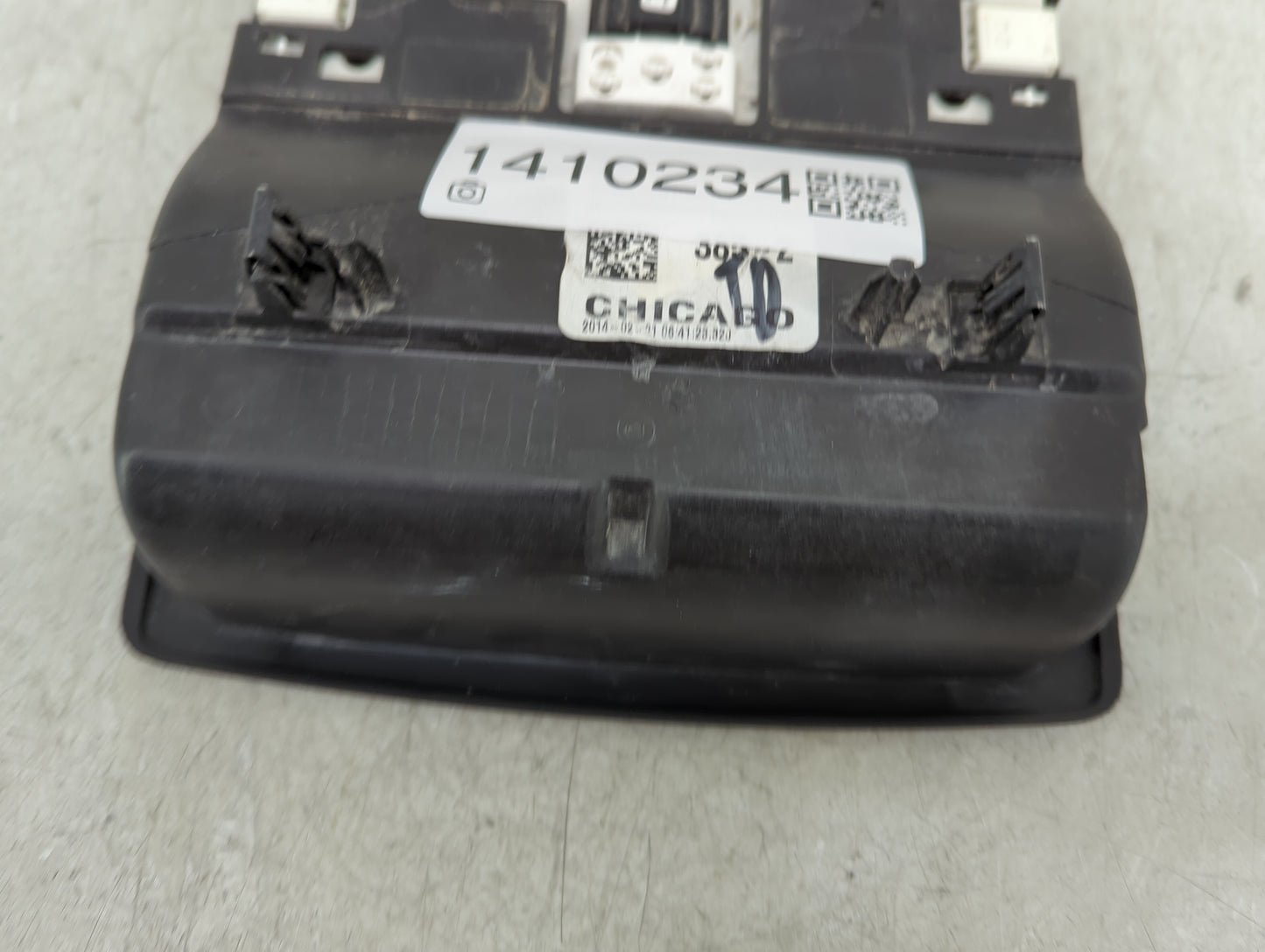 2011-2015 Ford Explorer Overhead Roof Console Black - Oemusedautoparts1.com