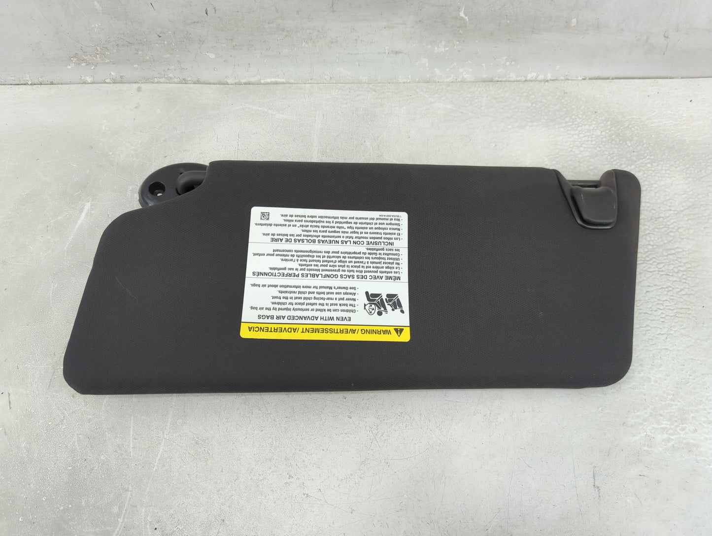 2011-2015 Ford Explorer Sun Visor Shade Replacement Passenger Right Mirror Fits Fits 2011 2012 2013 2014 2015 OEM Used Auto 