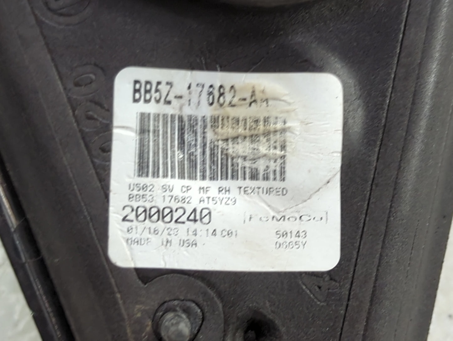 2011-2015 Ford Explorer Passenger Side View Mirror - Right Door Mirror OEM Used - Oemusedautoparts1.com