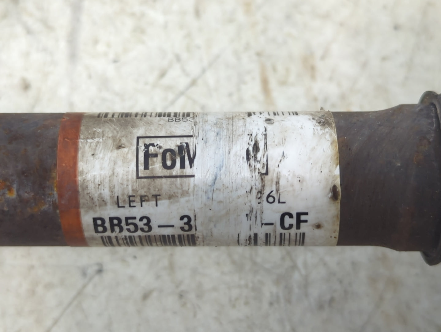 2014 Ford Explorer Axle Shaft Front Driver Cv C/v - Oemusedautoparts1.com