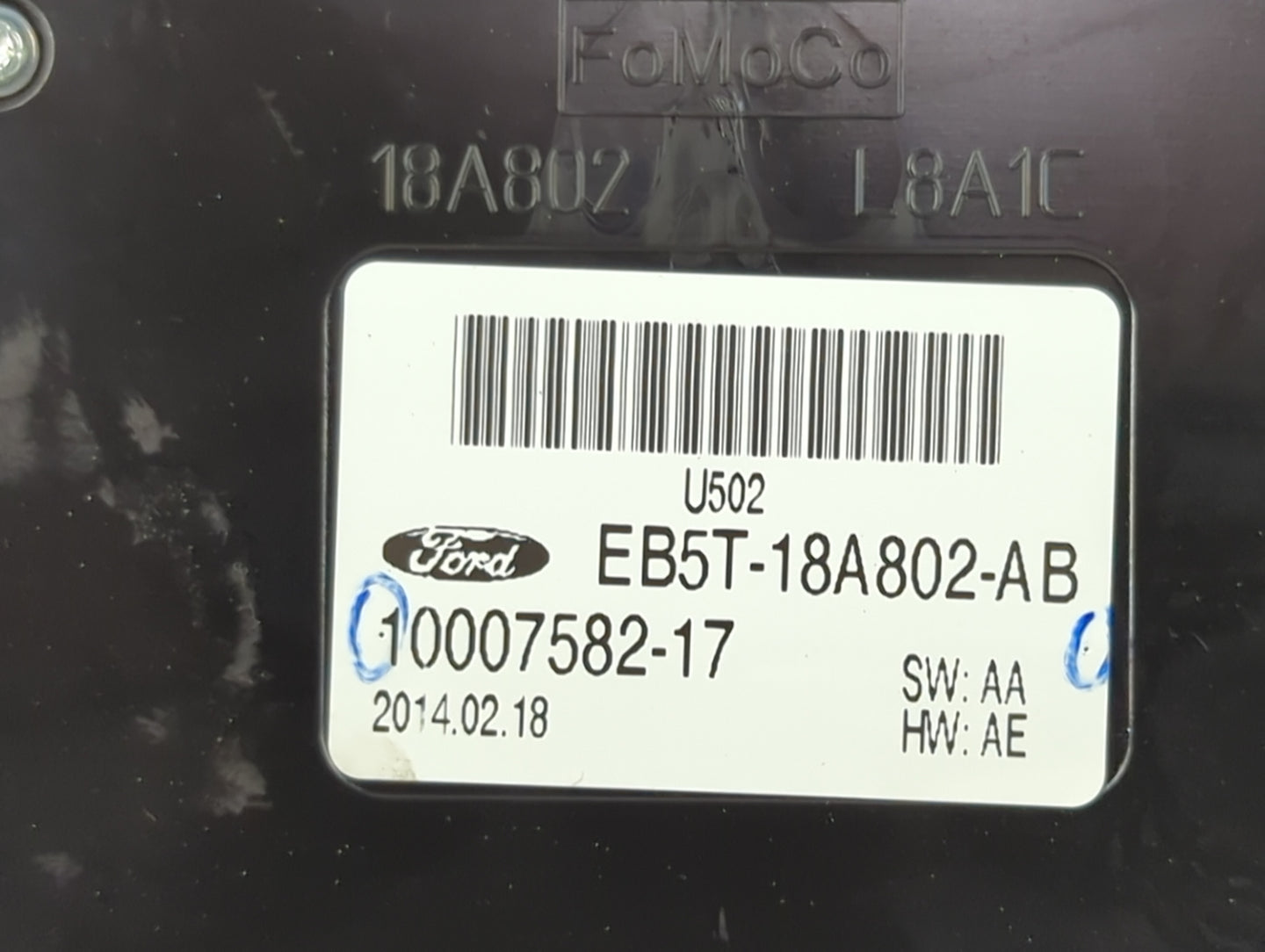 2014-2015 Ford Explorer Radio Control Panel - Oemusedautoparts1.com