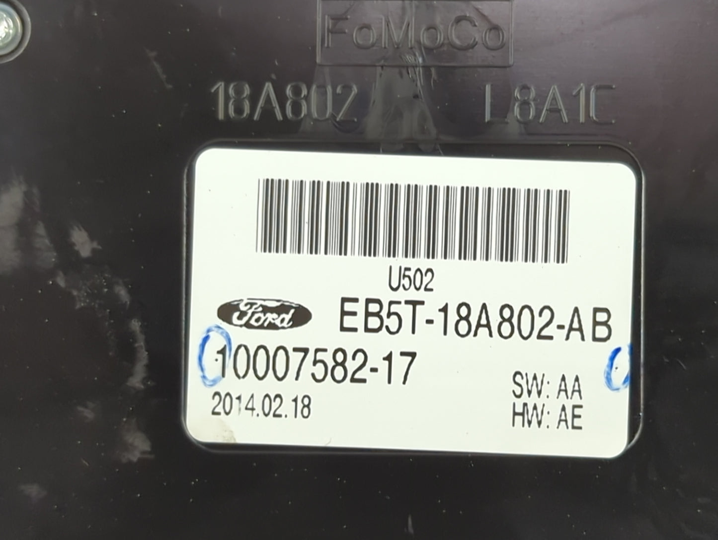 2014-2015 Ford Explorer Radio Control Panel - Oemusedautoparts1.com
