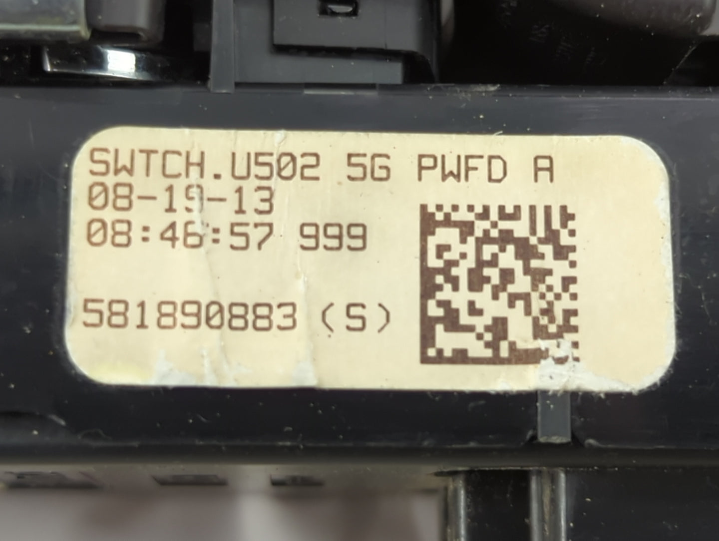 2011-2022 Ford Explorer Master Power Window Switch Replacement Driver Side Left P/N:581890883 Fits OEM Used Auto Parts - Oem