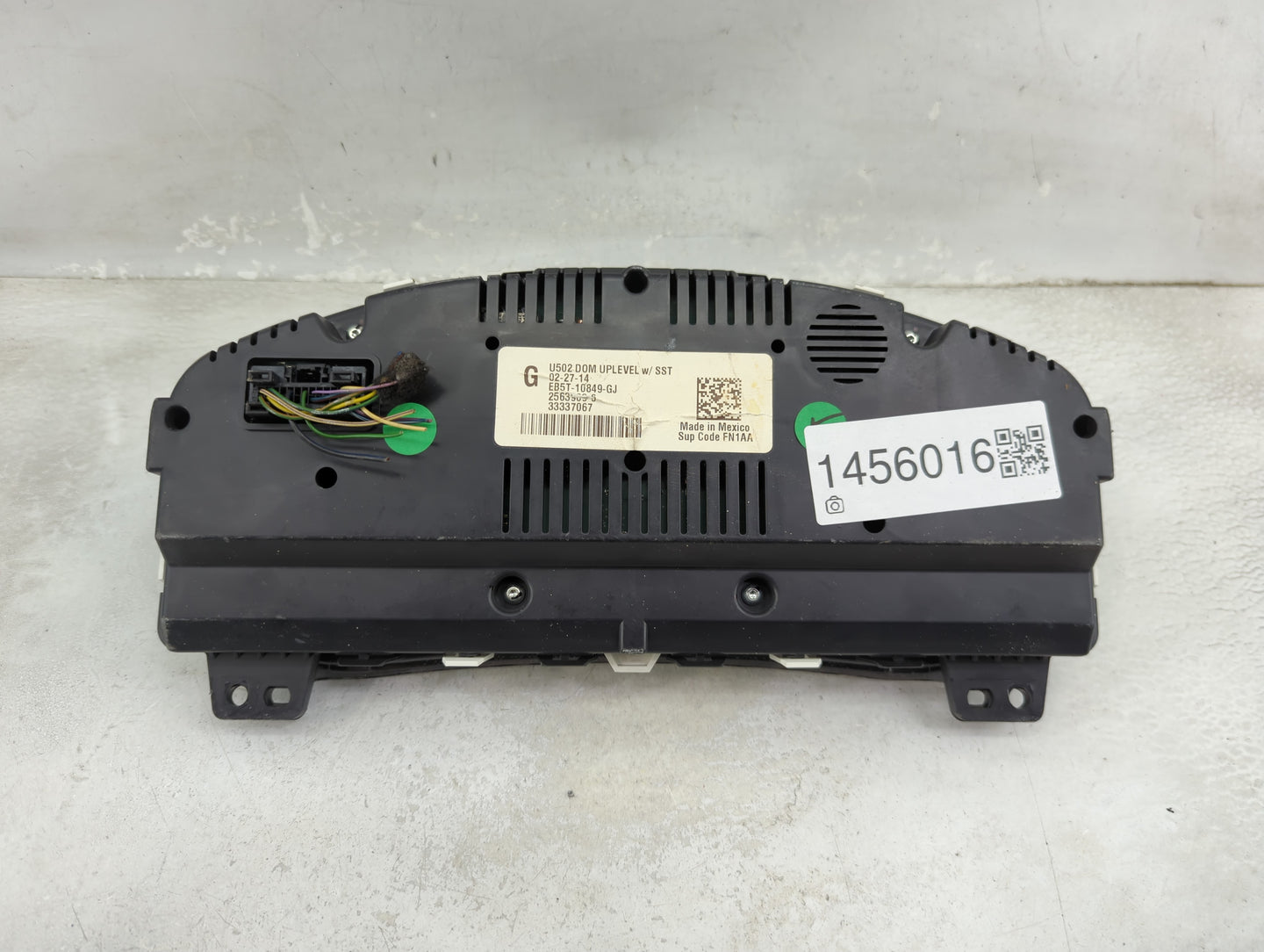 2014-2015 Ford Explorer Instrument Cluster Speedometer Gauges P/N:EB5T-10849-GJ 33337067 Miles: Fits Fits 2014 2015 OEM Used