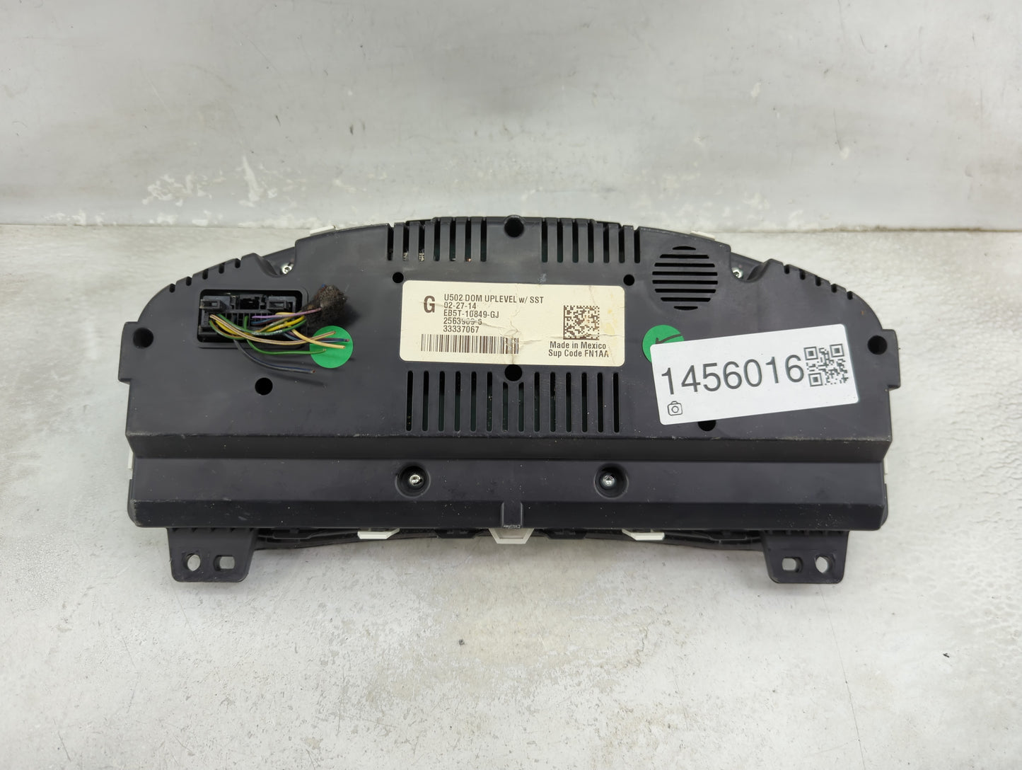 2014-2015 Ford Explorer Instrument Cluster Speedometer Gauges P/N:EB5T-10849-GJ 33337067 Miles: Fits Fits 2014 2015 OEM Used