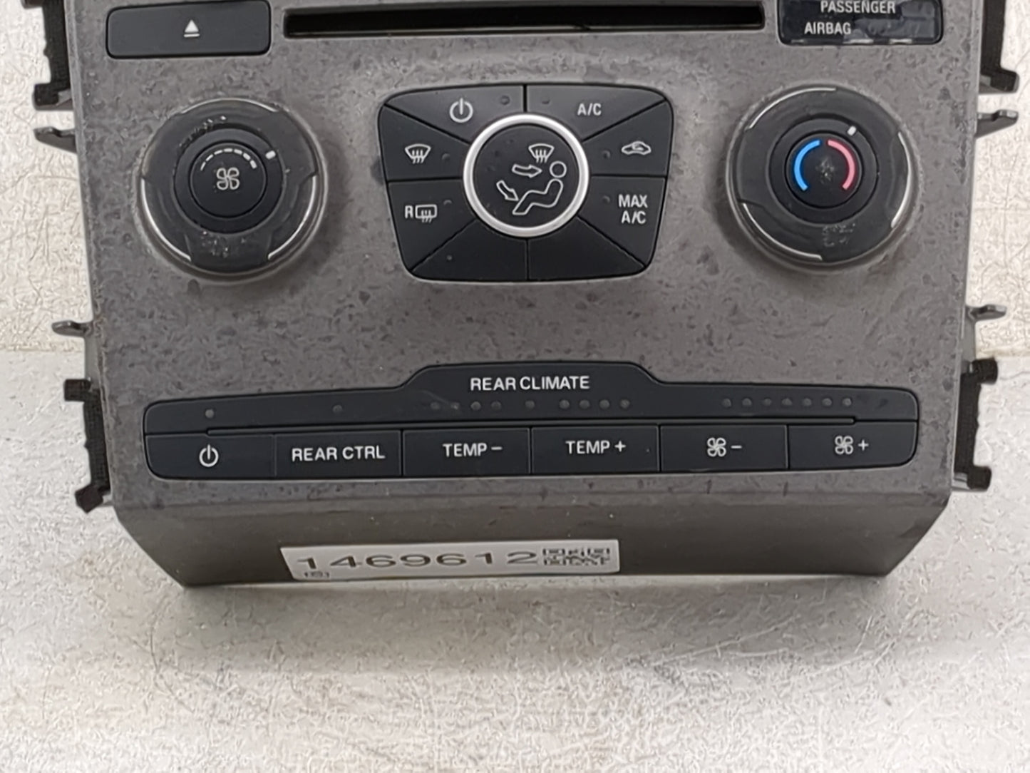 2014 Ford Explorer Climate Control Module Temperature AC/Heater Replacement P/N:EB5T-18A802-AA EB5T-19C Fits OEM Used Auto P