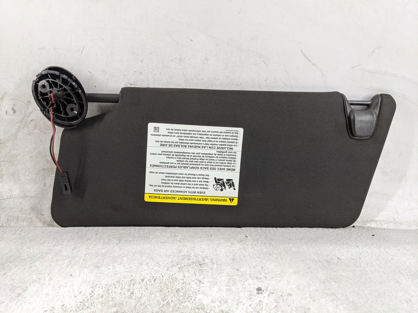 2011-2015 Ford Explorer Sun Visor Shade Replacement Passenger Right Mirror Fits Fits 2011 2012 2013 2014 2015 OEM Used Auto 