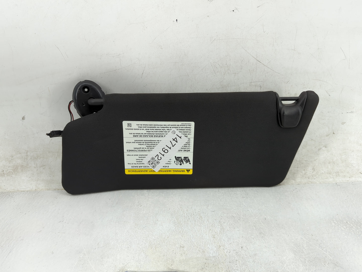 2011-2015 Ford Explorer Sun Visor Shade Replacement Passenger Right Mirror Fits Fits 2011 2012 2013 2014 2015 OEM Used Auto 