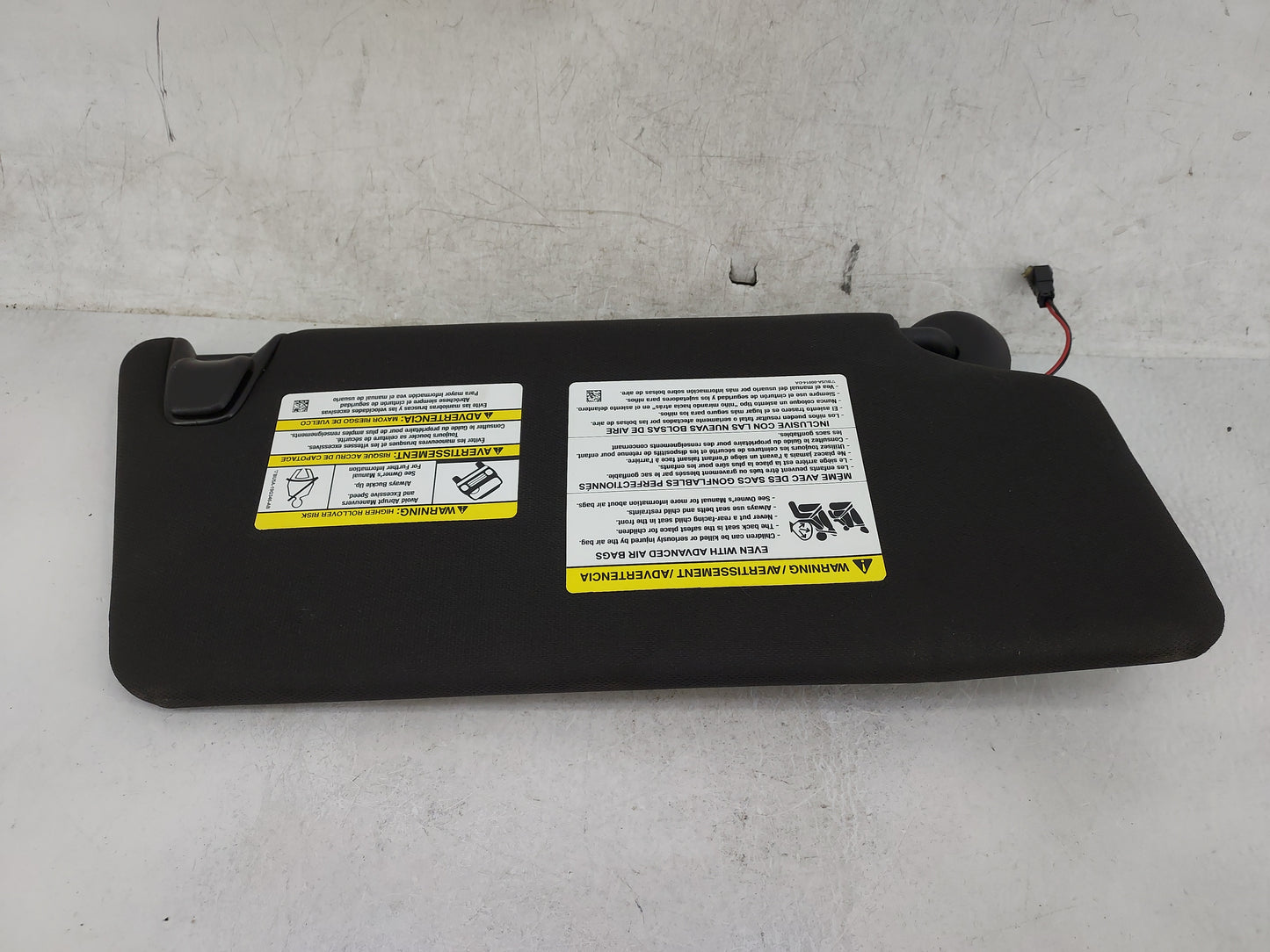 2011-2015 Ford Explorer Sun Visor Shade Replacement Driver Left Mirror Fits Fits 2011 2012 2013 2014 2015 OEM Used Auto Part