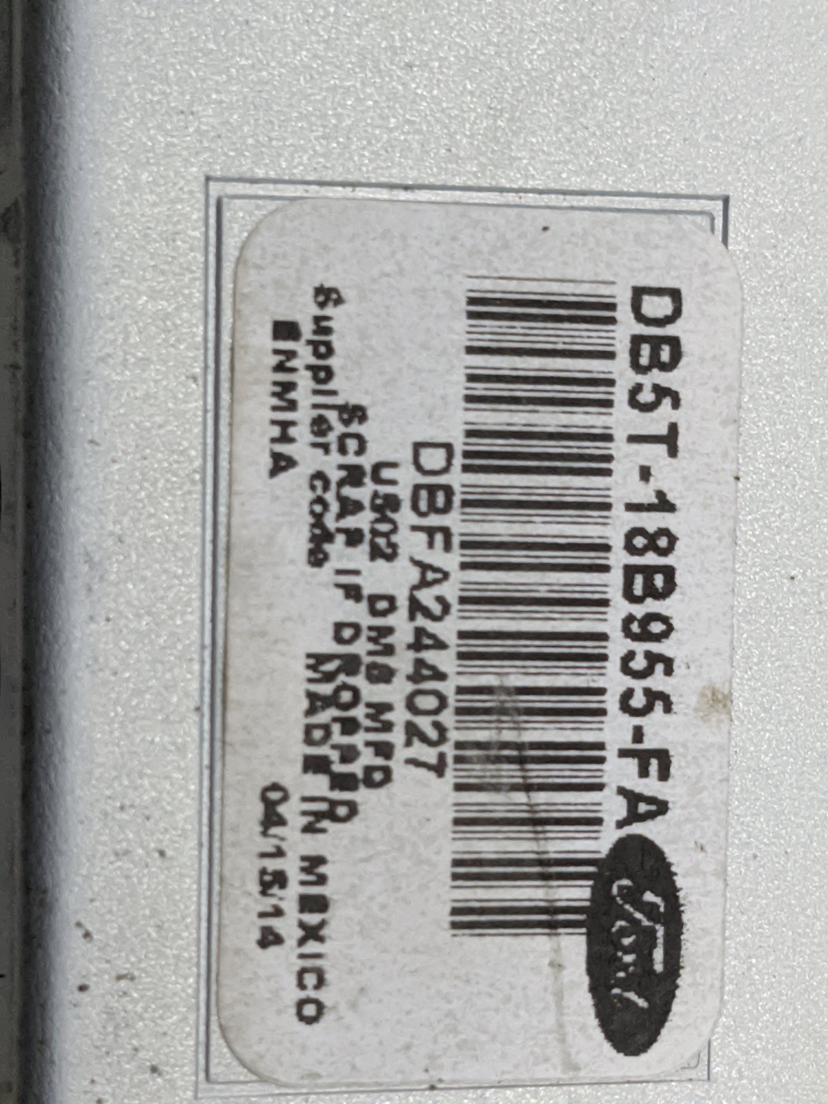 2013-2014 Ford Explorer Information Radio Display Screen 1472963 - Oemusedautoparts1.com