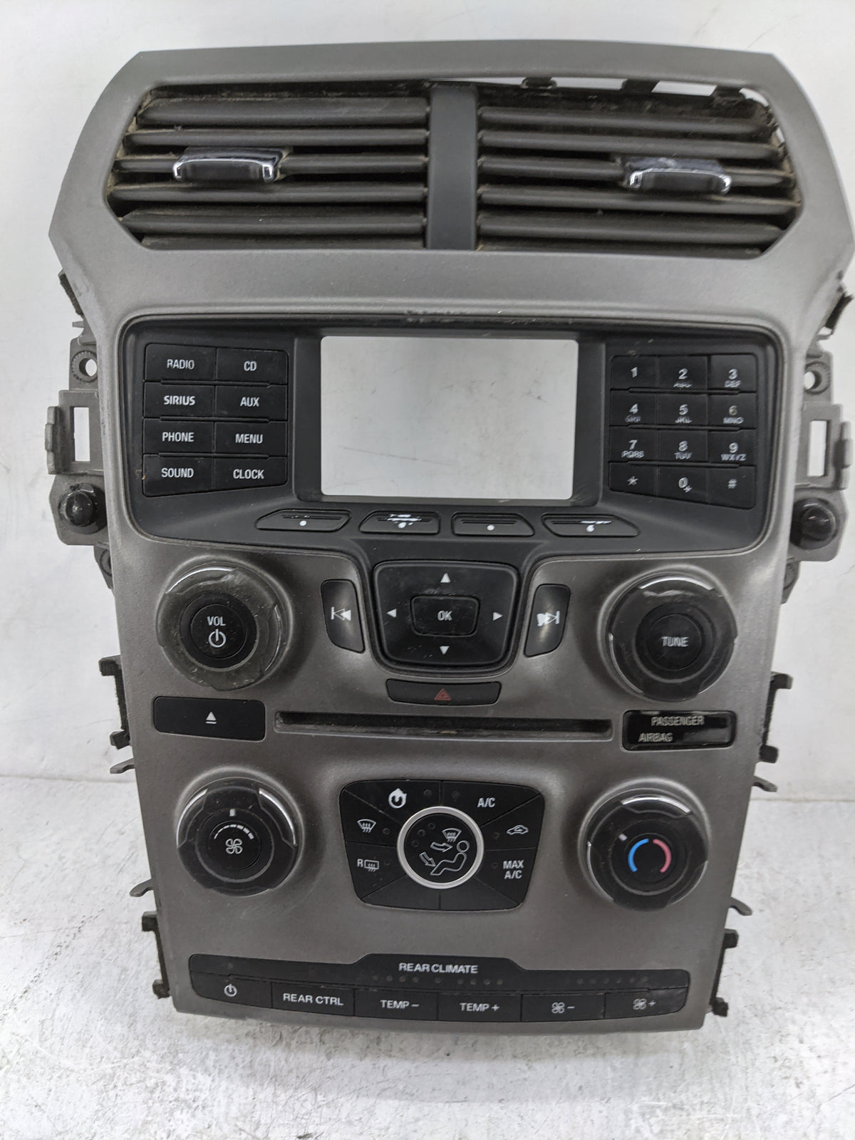 2014-2015 Ford Explorer Radio Control Panel 1477785 - Oemusedautoparts1.com