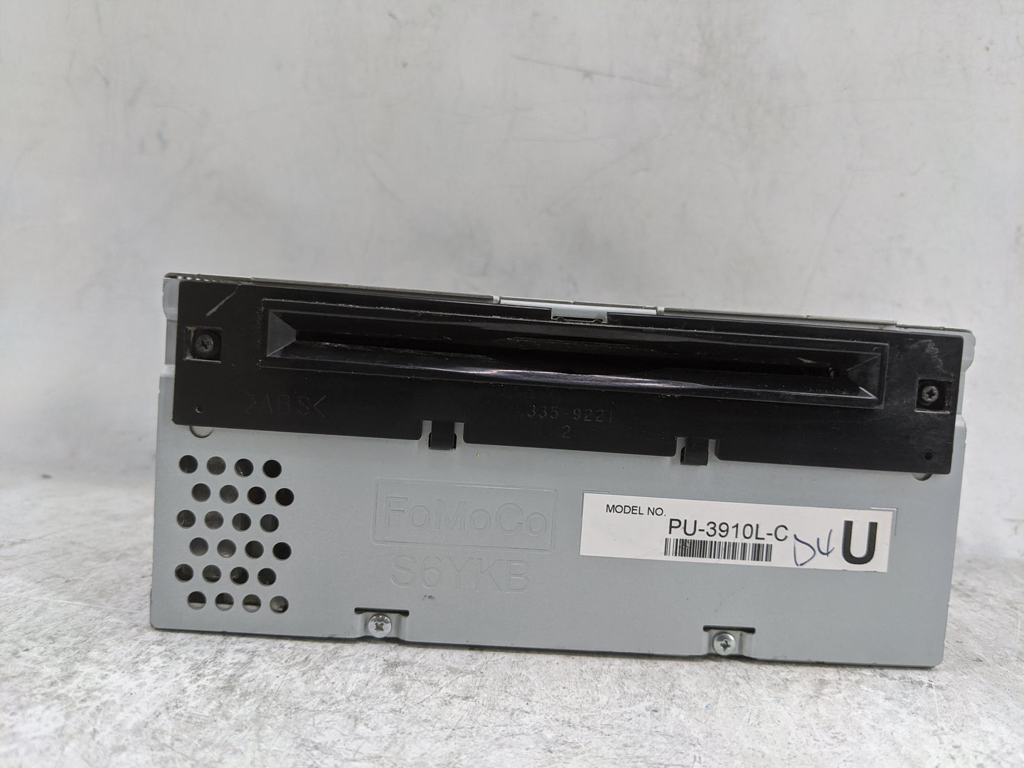2014 Ford Explorer Radio AM FM Cd Player Receiver Replacement P/N:PU-3910L-C EB5T-19C107-EA, 276-1056-76 Fits OEM Used Auto 