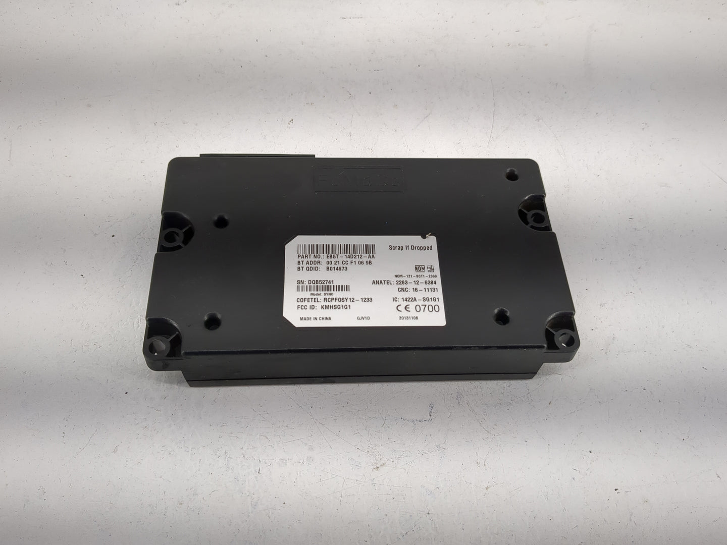 2014-2015 Ford Explorer Communication Control Module 1481117 - Oemusedautoparts1.com