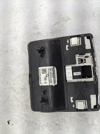 2011-2015 Ford Explorer Overhead Console W/rear Climate Control Black - Oemusedautoparts1.com