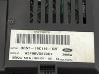 2013-2014 Ford Explorer Information Display Screen 1487095 - Oemusedautoparts1.com