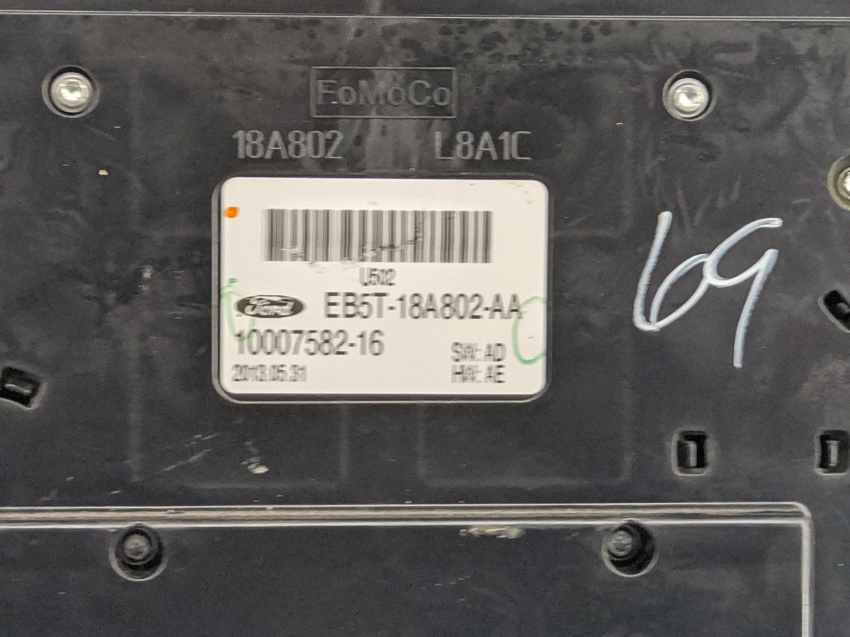 2014-2015 Ford Explorer Radio Control Panel 1506442 - Oemusedautoparts1.com