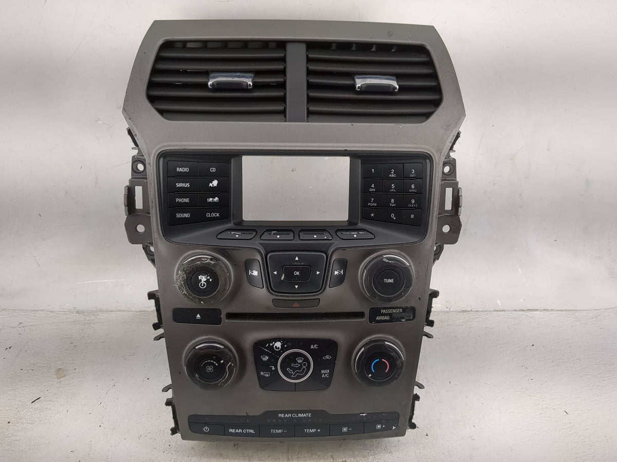 2011-2014 Ford Explorer Climate Control Module Temperature AC/Heater Replacement P/N:EB5T-18A802-AA 10007582-16 Fits OEM Use