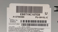 2014 Ford Explorer Radio AM FM Cd Player Receiver Replacement P/N:EB5T-19C107-EC EB5T-19C107-EB, EB5T-19C107-EA Fits OEM Use