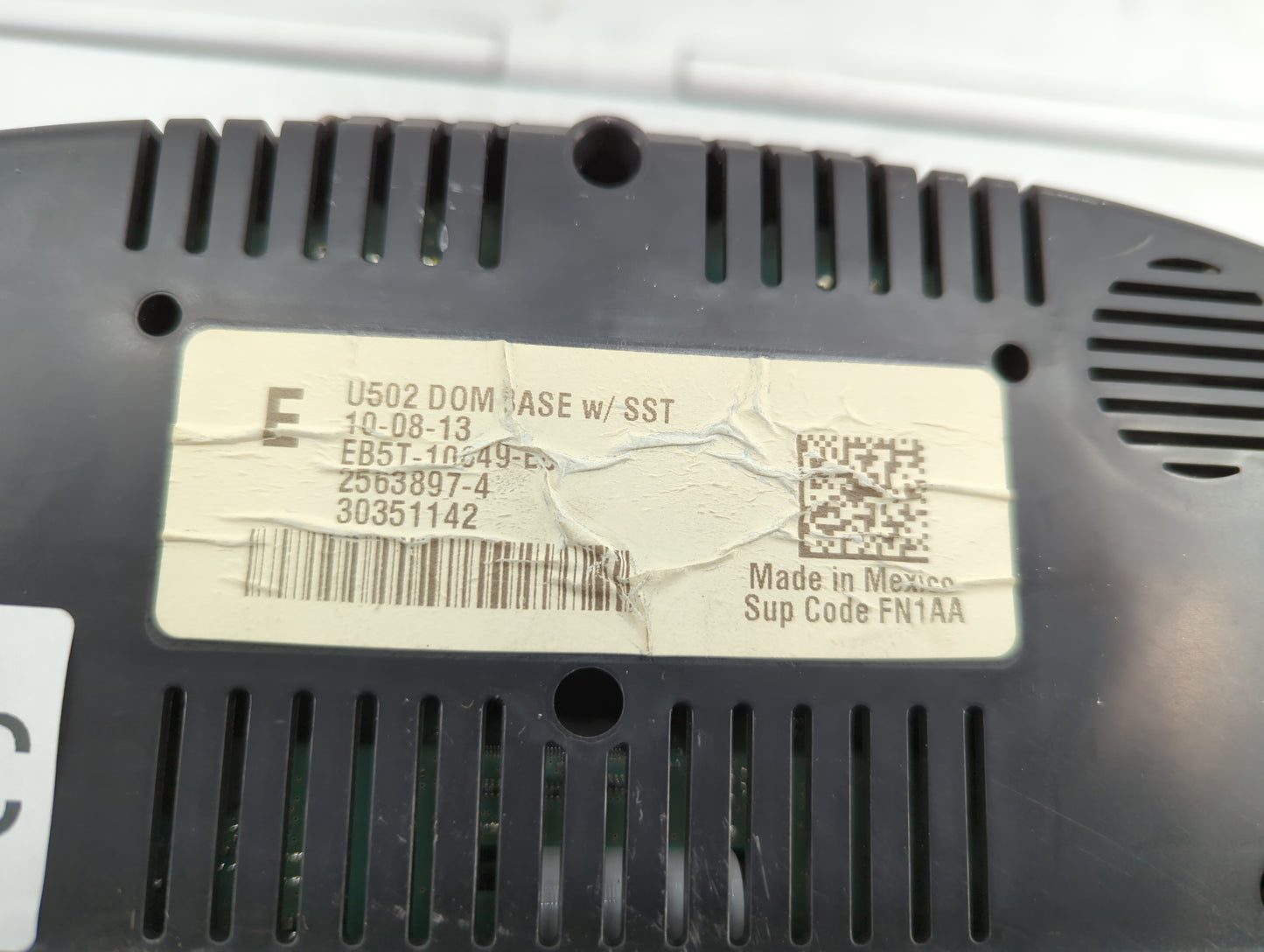 2014-2015 Ford Explorer Instrument Cluster Speedometer Gauges P/N:EB5T-10849-ED EB5T-10849-EF Fits Fits 2014 2015 OEM Used A