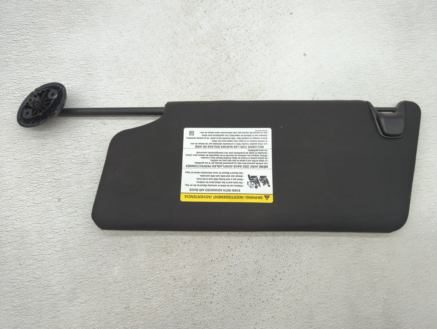 2011-2015 Ford Explorer Sun Visor Shade Replacement Passenger Right Mirror Fits Fits 2011 2012 2013 2014 2015 OEM Used Auto 