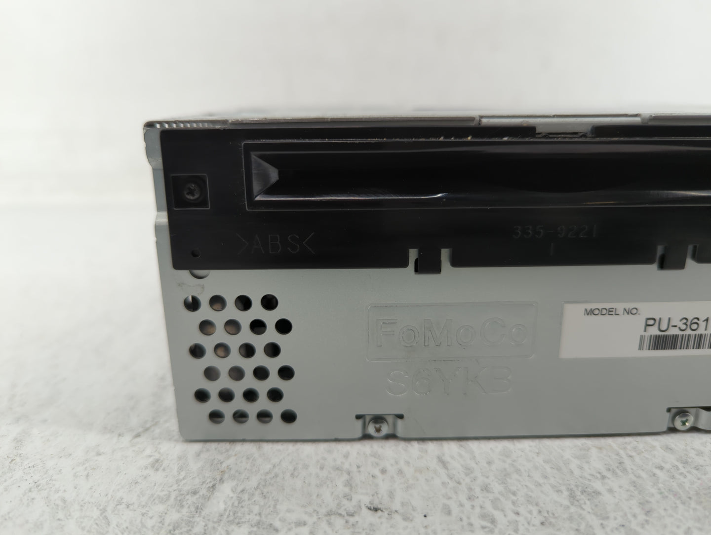 2014 Ford Explorer Radio AM FM Cd Player Receiver Replacement P/N:EB5T19C107CB EB5T-19C107-CB Fits OEM Used Auto Parts - Oem