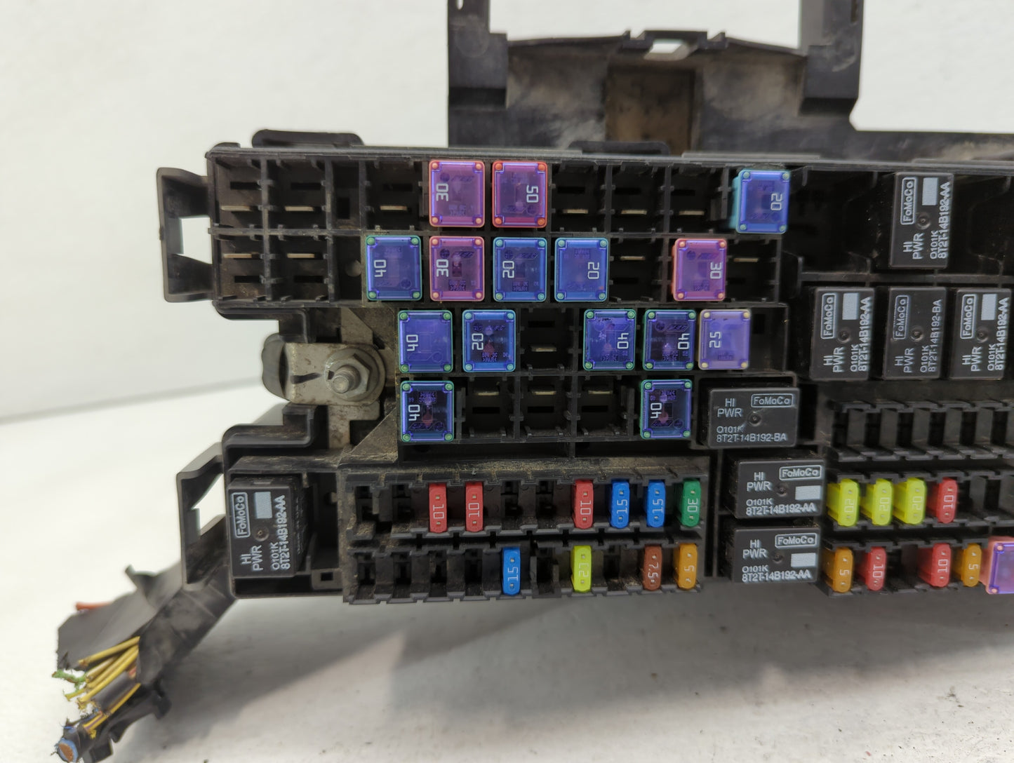 2014-2015 Ford Explorer Fusebox Fuse Box Panel Relay Module P/N:BT4T-14A003-AA Fits Fits 2014 2015 OEM Used Auto Parts - Oem