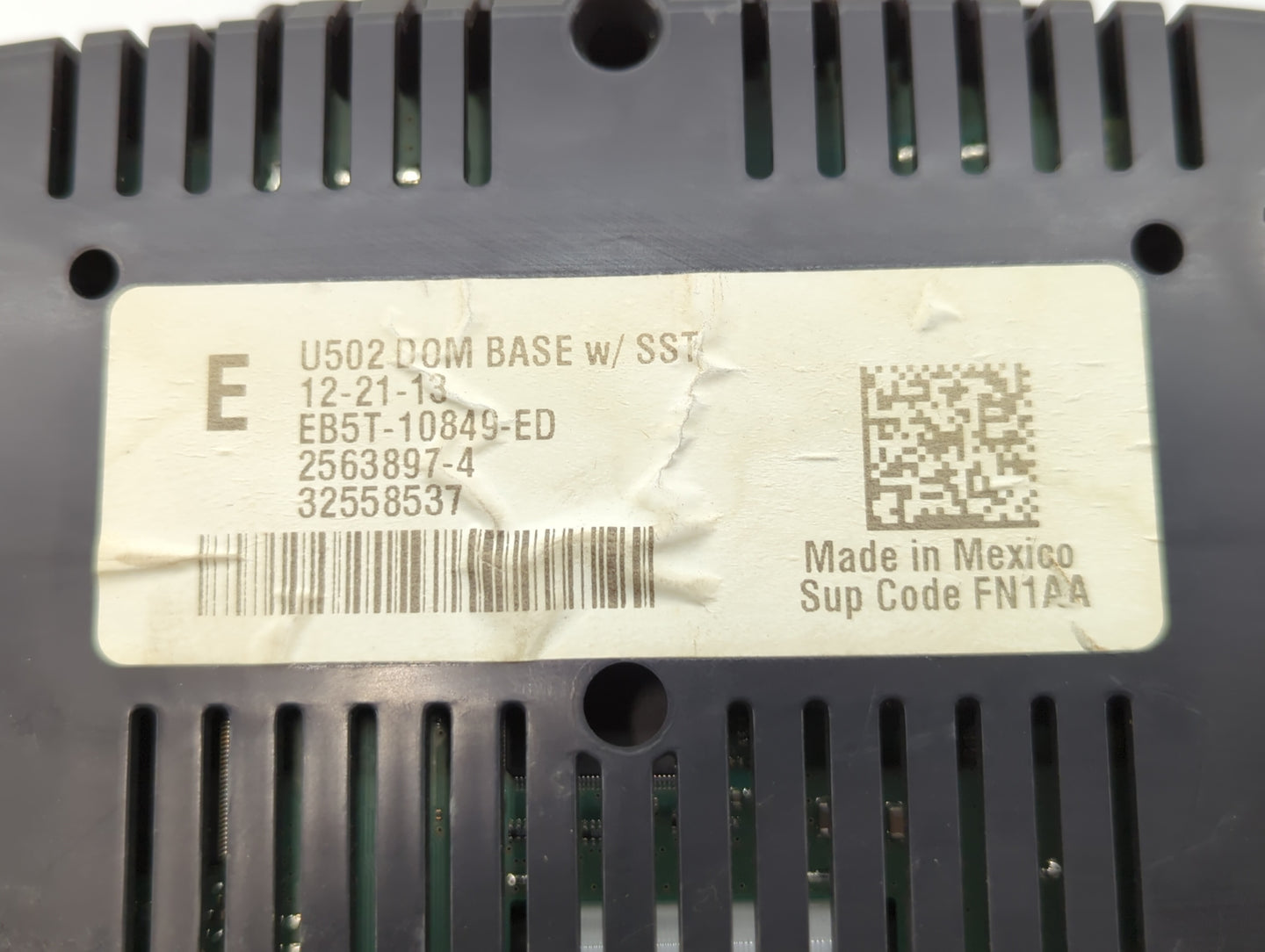 2014-2015 Ford Explorer Instrument Cluster Speedometer Gauges P/N:EB5T-10849-ED Miles: Fits Fits 2014 2015 OEM Used Auto Par