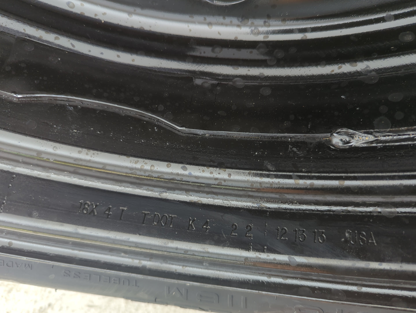 2014 Ford Explorer Spare Donut Tire Wheel Rim Oem - Oemusedautoparts1.com
