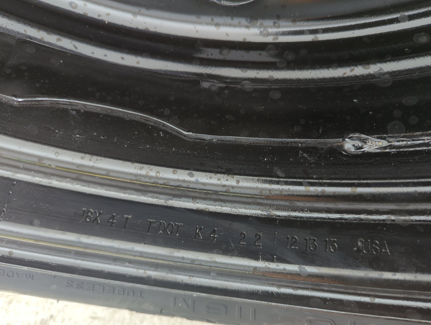 2014 Ford Explorer Spare Donut Tire Wheel Rim Oem - Oemusedautoparts1.com