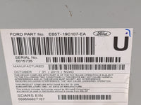 2014 Ford Explorer Radio AM FM Cd Player Receiver Replacement P/N:EB5T-19C107-EA Fits OEM Used Auto Parts - Oemusedautoparts