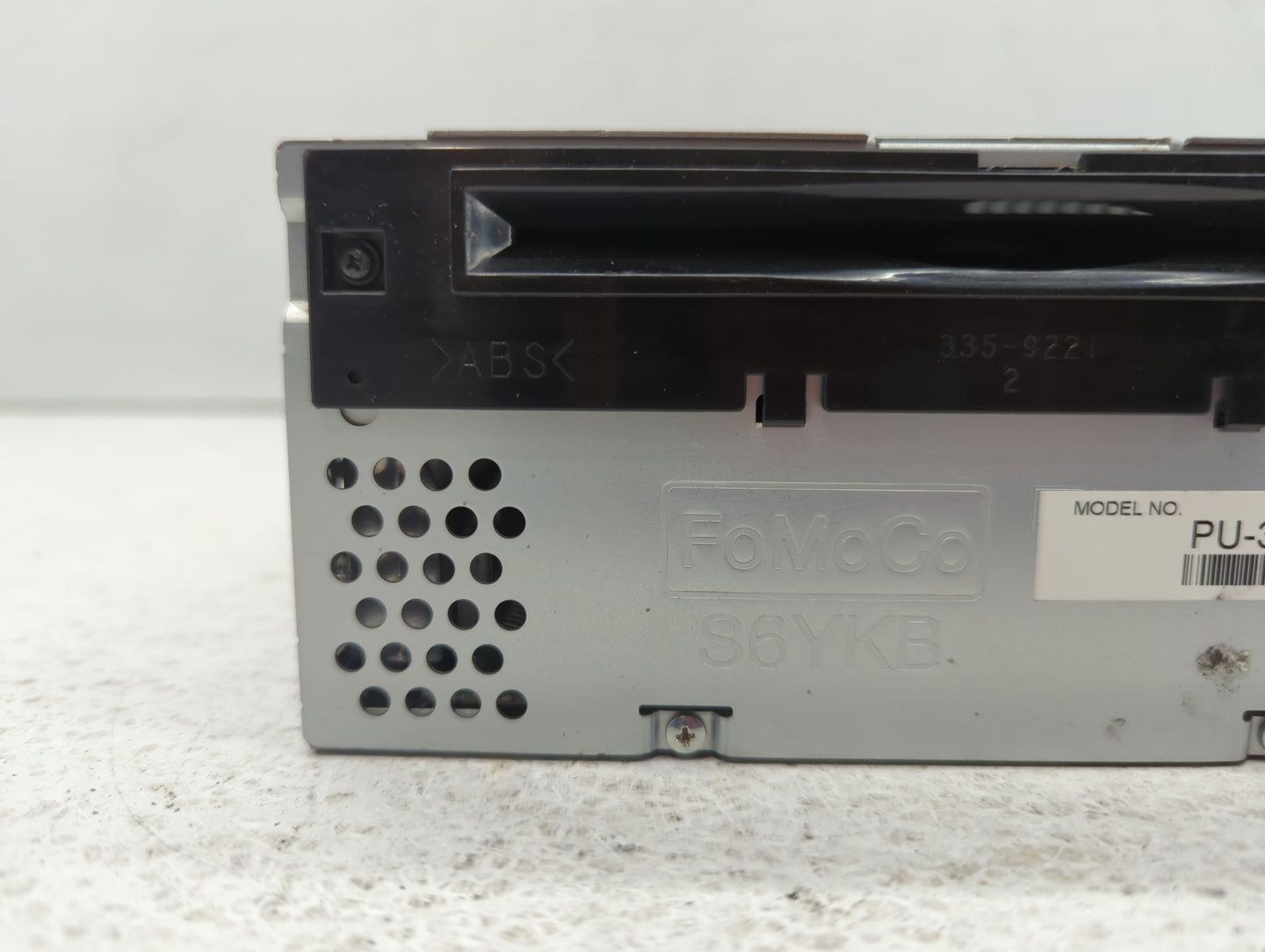 2014 Ford Explorer Radio AM FM Cd Player Receiver Replacement P/N:EB5T19C107CB EB5T-19C107-CB Fits OEM Used Auto Parts - Oem