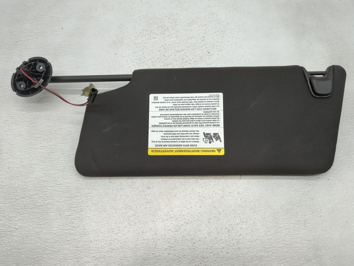 2011-2015 Ford Explorer Sun Visor Shade Replacement Passenger Right Mirror Fits Fits 2011 2012 2013 2014 2015 OEM Used Auto 