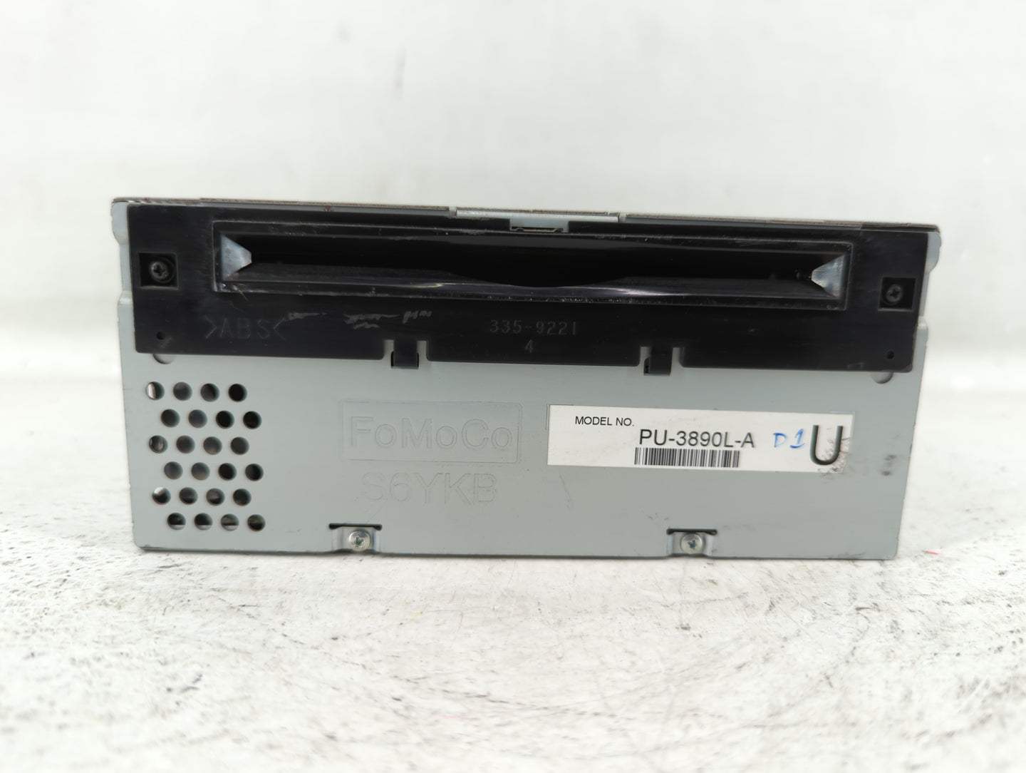 2014 Ford Explorer Radio AM FM Cd Player Receiver Replacement P/N:EB5T-19C107-BB Fits OEM Used Auto Parts - Oemusedautoparts