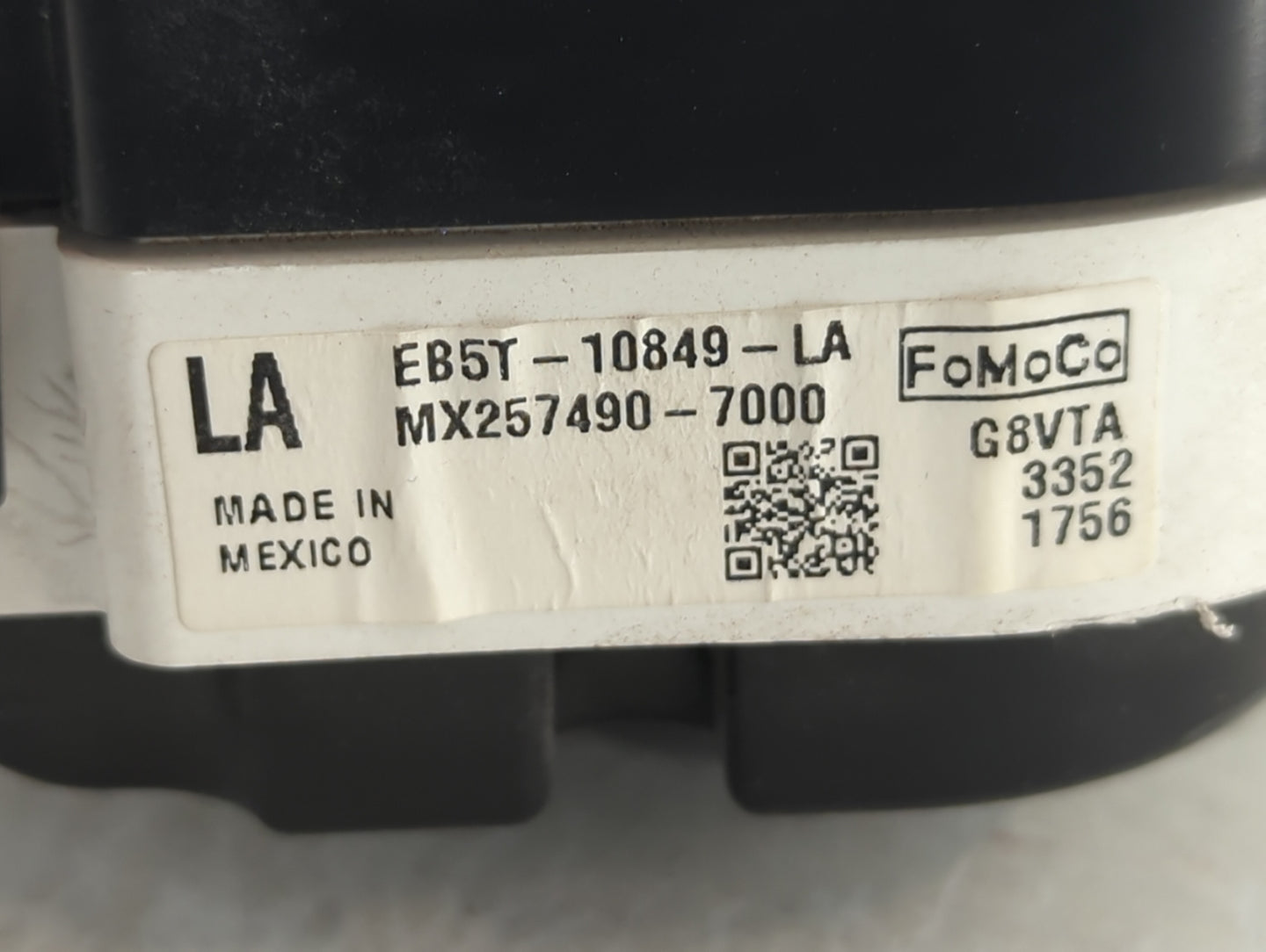 2014 Ford Explorer Instrument Cluster Speedometer Gauges P/N:EB5T-10849-LA Fits OEM Used Auto Parts - Oemusedautoparts1.com