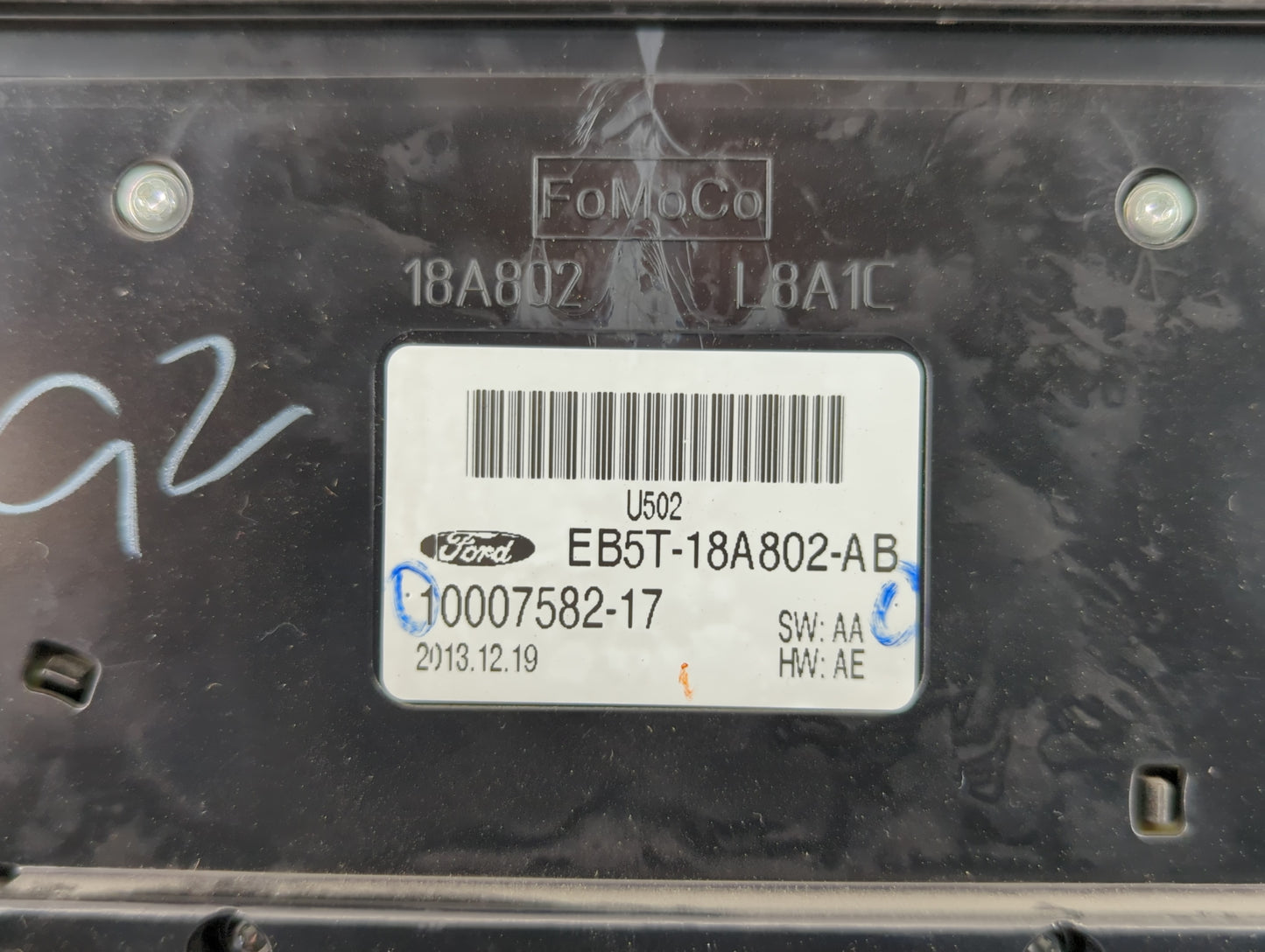 Ford Explorer Radio Control Panel - Oemusedautoparts1.com