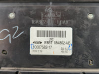 Ford Explorer Radio Control Panel - Oemusedautoparts1.com