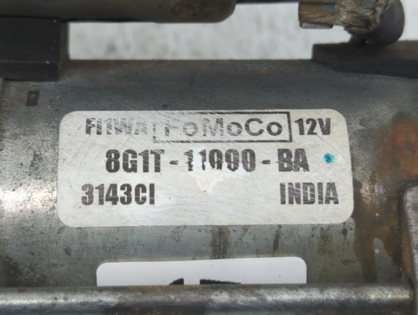 2011-2019 Ford Explorer Car Starter Motor Solenoid OEM P/N:8G1T-11000-BA Fits OEM Used Auto Parts - Oemusedautoparts1.com