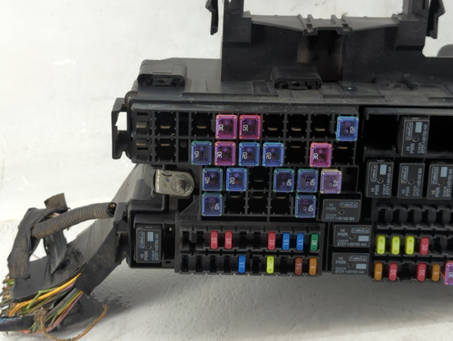 2014-2015 Ford Explorer Fusebox Fuse Box Panel Relay Module P/N:BT4T-14A003-AA Fits Fits 2014 2015 OEM Used Auto Parts - Oem