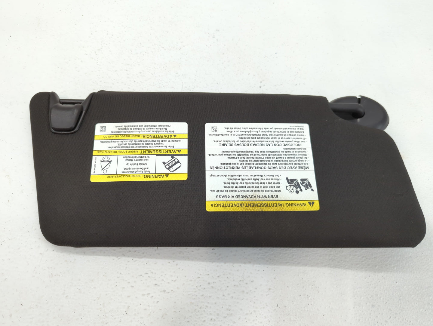 2011-2015 Ford Explorer Sun Visor Shade Replacement Passenger Right Mirror Fits Fits 2011 2012 2013 2014 2015 OEM Used Auto 