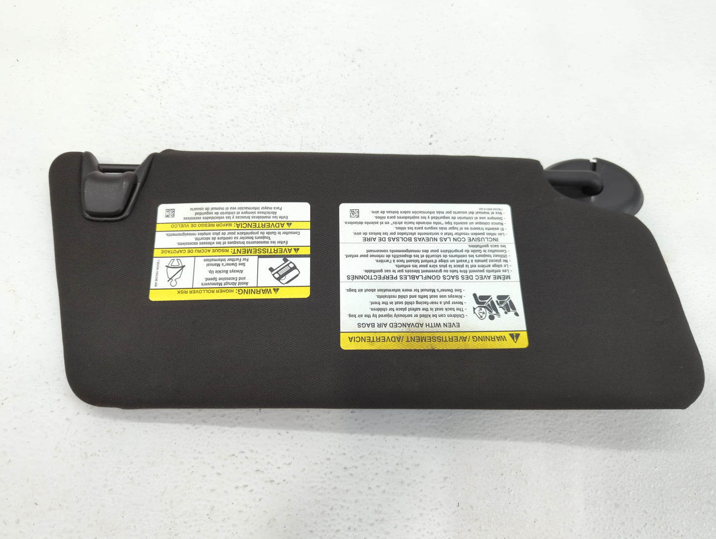 2011-2015 Ford Explorer Sun Visor Shade Replacement Passenger Right Mirror Fits Fits 2011 2012 2013 2014 2015 OEM Used Auto 