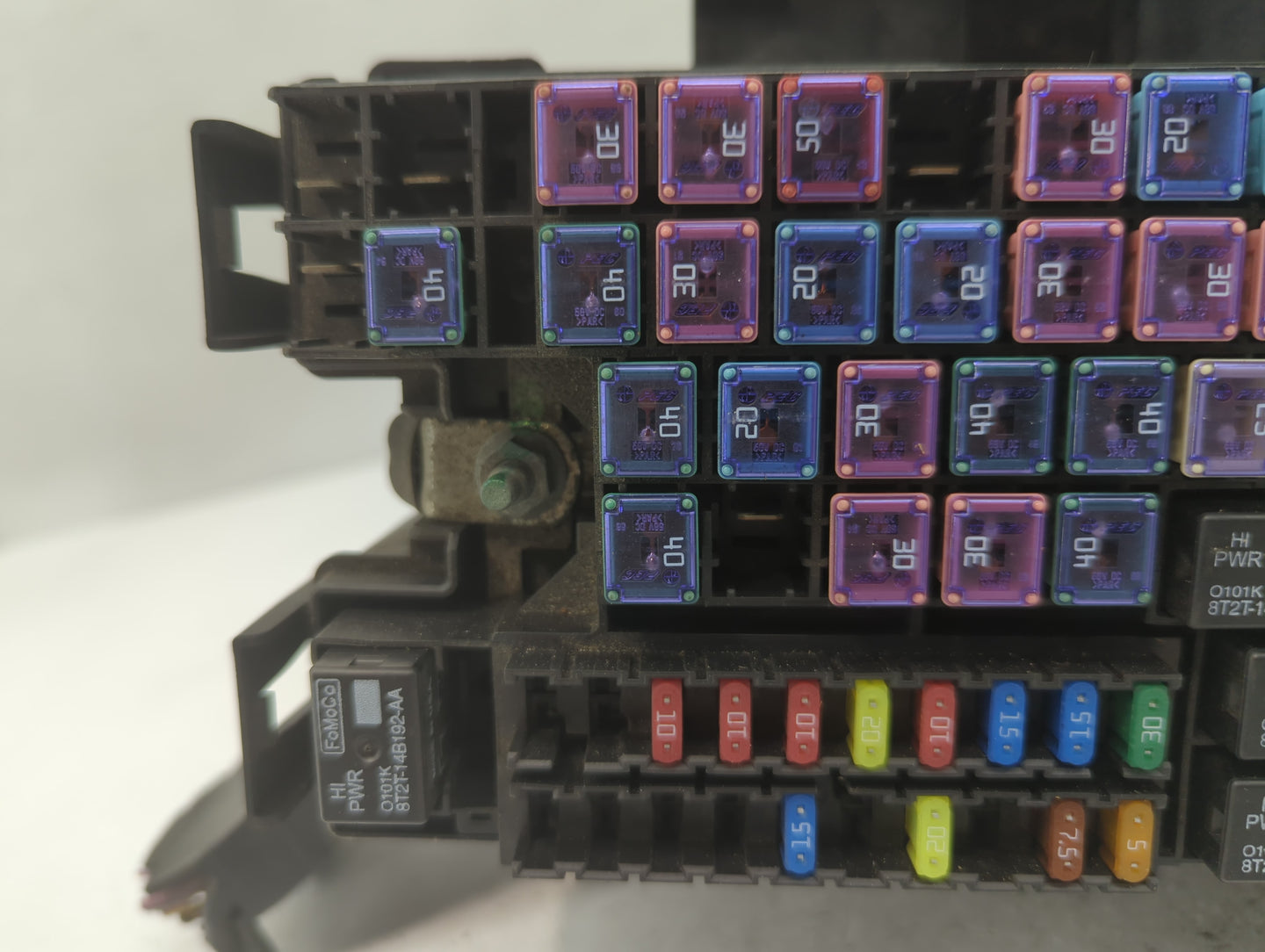 2014-2015 Ford Explorer Fusebox Fuse Box Panel Relay Module P/N:BT4T-14A003-AA Fits Fits 2014 2015 OEM Used Auto Parts - Oem