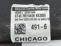 2014 Ford Explorer Overhead Roof Console - Oemusedautoparts1.com